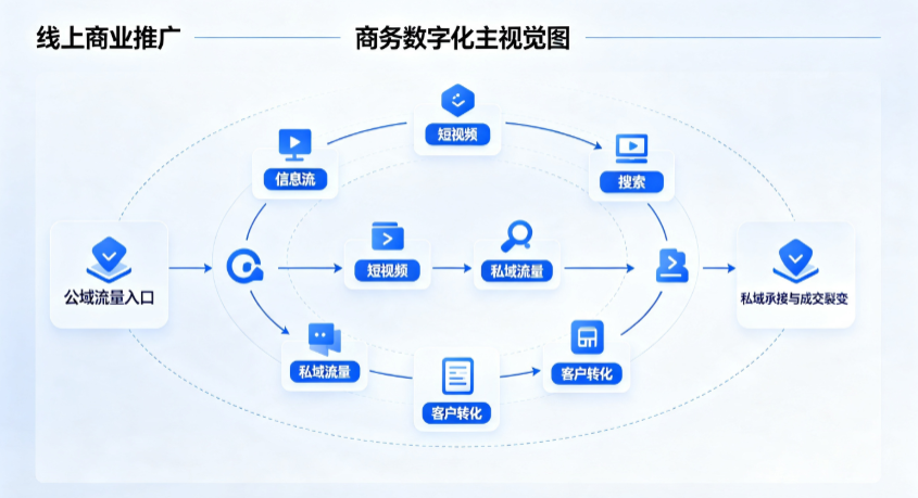 石渠县线上商业推广怎么做？全域流量闭环搭建与低成本转化实战指南